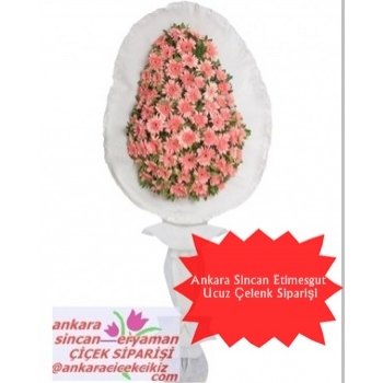 Sincan Düğüne Çelenk Siparişi, Sincan Açılışa Çiçek Sepeti